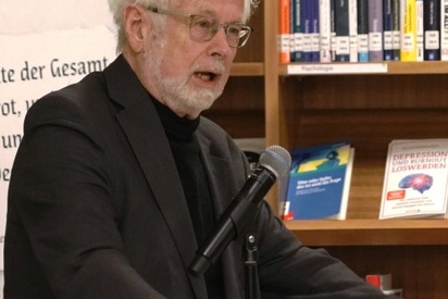 Gerhard Botz hielt die Laudatio für Katharina Friedla © Edith Saurer Fonds