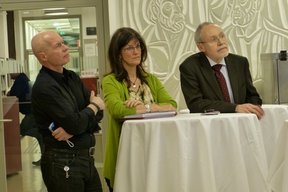 Klaus-Dieter Mulley, Anna Haas, Josef Ehmer © Edith Saurer Fonds