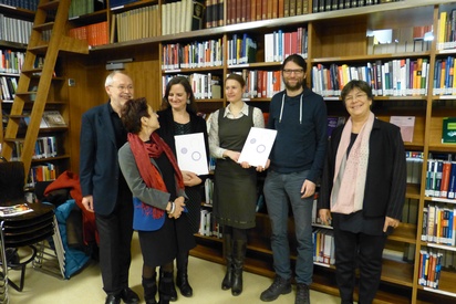 Josef Ehmer, Ruth Wodak, Verena Buser, Katja Geiger, Thomas Mayer, Wilhelmine Goldmann © Edith Saurer Fonds